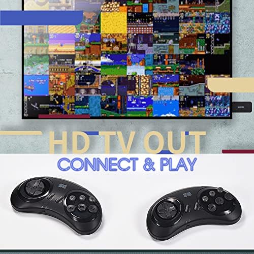 QuMox 4K ТВ игра симулира за Sega Mini HDMI компатибилна конзола за стапчиња 900 игри