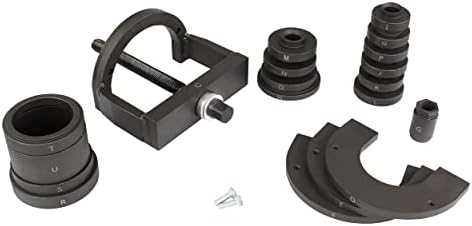 Комплет за алатки за отстранување на центри на ABN Master Wheel - C To U големини предно и задно тркало за отстранување на лежиштето и поставување на алатки за инсталатор