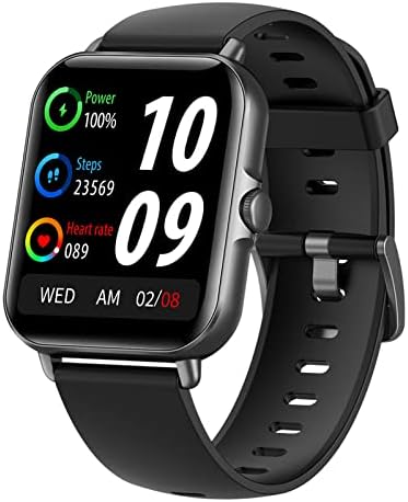 Byikun Smart Watch for iphone Android компатибилен, Trackers за активности и паметни часовници со монитор на крвниот притисок на отчукувањата,