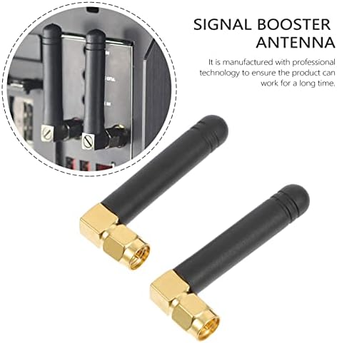 Solustre 6pcs лепак антена Висока добивка на воздушна замена SMA Transmitter насочен внатрешен агол Омни- десен засилувач на конекторот