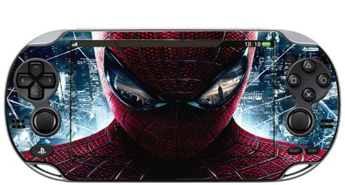 Налепница за декларирање на винил на Spiderman PSV винил за PS Vita