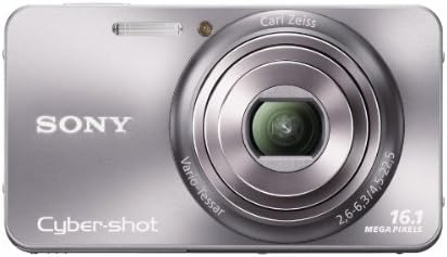 Sony Cyber-Shot DSC-W570 16.1 MP дигитална сè уште камера со Carl Zeiss vario-tessar 5x со широк агол со широк агол и 2,7-инчен LCD