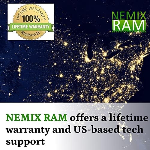 Nemix RAM RAM 32 GB SODIMM комплет за надградба на меморијата DDR4 2400MHz PC4-19200 Компатибилен со Apple IMAC 2017 27-инчен W/Retina 5K, 21,5-инчен W/Retina 4K/Non-Retina 4K IMAC 18,1/IMAC 18,2/IMAC 18, 3