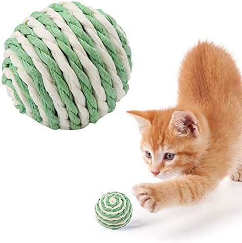 Fockety топка за мачки, играчка за џвакање со мачки, издржлива за мачки мелење на ноктот