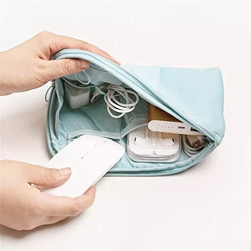КЕШЕНГ Дигитален Организатор Гаџет Случај Мобилен Телефон Полнење Кутија За Складирање Торба За Шминка Кабелска Торба Пренослив