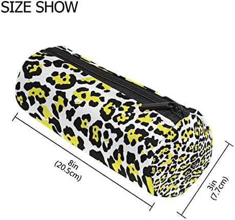 U живот гроздобер диво животно леопард шарена текстура пенкало држач за молив за торба торбичка чанта козметички торби за шминка