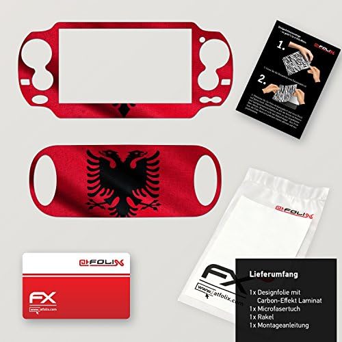 Sony PlayStation Vita Дизајн Кожата знаме На Албанија Налепница Налепница За PlayStation Вита