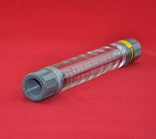LZM-25G серија акрилна цевка тип на ротаметар во индустријата мерач на проток на индустрија