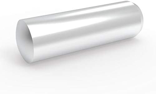 FifturedIsPlays® Стандарден пин на Dowel - Метрика M10 x 25 обичен легура челик +0,006 до +0,011mm толеранција лесно подмачкана 50051-100pk