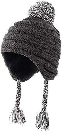 Дома претпочитаат мали деца момчиња Шерпа наредени плетени деца капа со зимска капа на уво