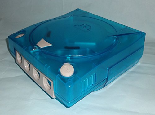 Заменска проucирна кутија со сина обвивка за конзола Sega Dreamcast