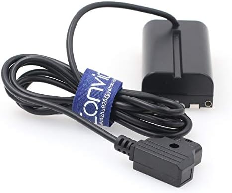 Eonvic F970 до DTAP Dummy Battery Cable Cable NP F550 F570 NP-F L-серија до D-TAP за Sony Atomos Shogun Ninja V монитор