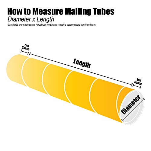 Топ Пакет Снабдување Мејлинг Цевки Со Капи, 2 х 6, Сина