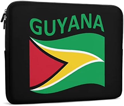 Знаме на лаптоп за лаптоп на Гвајана, Трага за торби за ракави за ракави за дома, за домашна канцеларија 12инч