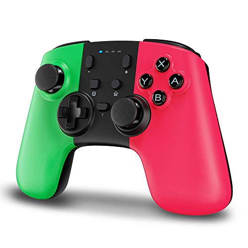 Безжичен контролер на Stoga за Nintendo Switch, далечински управувач за контролор за конзола Nintendo, контролор на игри поддржува Gyro Axis, Turbo и Dual Vibration