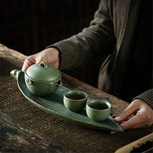 Церемонија на чај од чај ldchnh чај сад керамички линии темјан горилник Агарвуд Сандалвуд пушеше сува плоча од пена