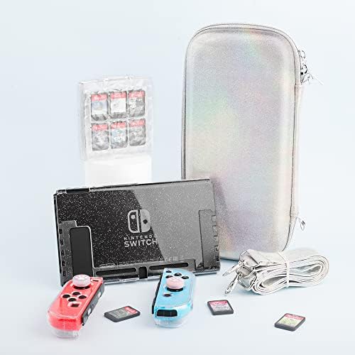 Fanpl Сјај Случај пакет За Додатоци Nintendo Прекинувач, Виножито Искра Носење Случај За Прекинувач И Радост Con Контролер Со