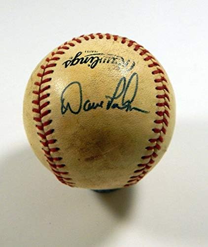 Дејв Палмер Потпиша Официјален Ролингс Националната Лига Бејзбол Авто ДП03359-Автограм Бејзбол