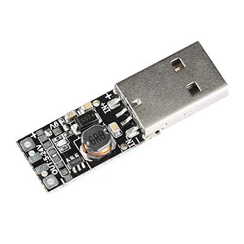 5PCS 8W USB DC 5V до 12V Чекор на регулатор Модул за напојување Модул за засилување на конверторот за засилување Електронски табла