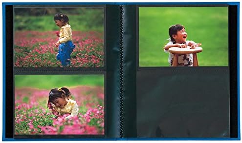 Sekisei XP-80K Harper House Reminiscence Mini џеб албум, KG големина, има 80 листови, роза, разгледници, 51 до 100 листови,