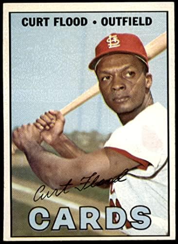 1967 Топпс # 245 Curt Flood St. Louis Cardinals EX/MT Cardinals