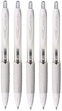 Uni-Ball Signo 307 Retractable Gel Ink Pen, Ultra Micro Point 0,38мм, црно мастило, UMN-307-38, сет на вредност
