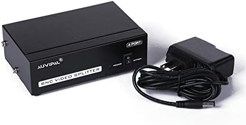 Коаксијален дистрибутер на Auvipal 4-порта BNC Coaxial Distributer за систем за видео мониторинг CCTV Security Commer
