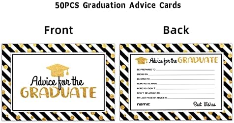HOHOMARK 50PCS АДИСТРУАЦИСКИ КАРТИ ЗА УПОТРЕБА НА КЛАС од 2022 година, картички за дипломирање за дипломирани студенти за средношколски колеџ за дипломирање Активности за