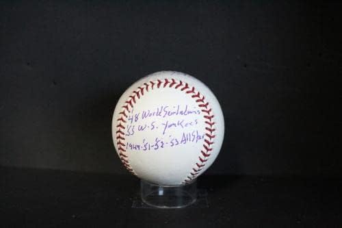 Еди Робинсон Потпиша Бејзбол Автограм Авто Пса/ДНК АМ48571 - Автограм Бејзбол