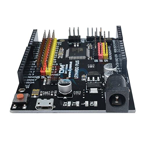 Leonardo R3 Plus Mcrocontroller Development Board I/O Shield Module Atmega32U4 Pro Micro 5V SPI IIC за Arduino Micro USB кабел
