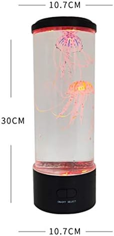 QFFL медуза светилка Медуза Лава Светилка, Затемнет Аквариум, LED Расположение Светлина, Промена На Бојата, За Роденден Дома Канцеларија