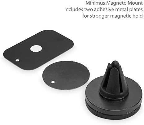 Micromax In Note 1 Mount Mount, Boxwave® [Minimus Magnetomount] Магнетски автомобил, магнетски држач за автомобили за микромакс