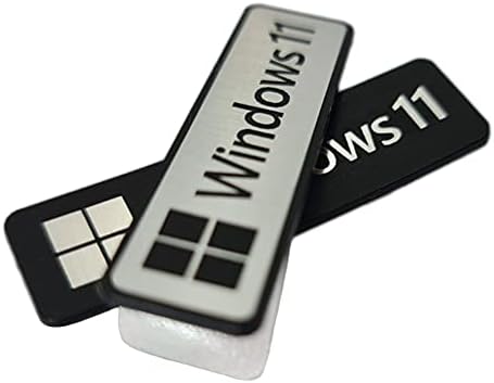 Windows 11 налепница за налепници/два амблеми - за нови Microsoft Windows 11
