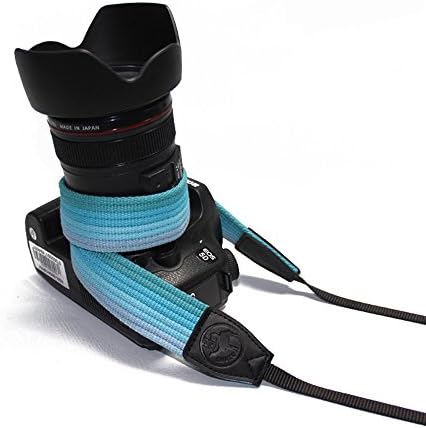 LXH Надграден Згуснат Гроздобер Мек Прилагодлив Ремен За Вратот На Камерата Lanya, Универзален Ремен За Ремен За Камера Со Тока За Поврзување ЗА Целата Dslr / SLR Камера