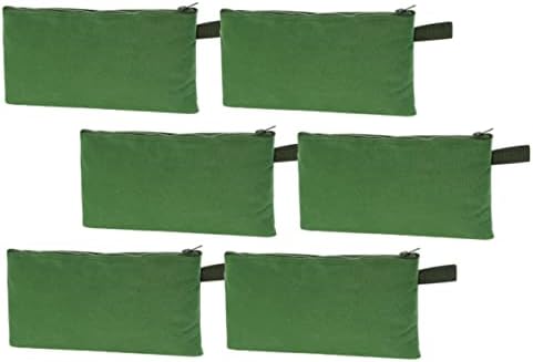 Doitool 12 PCS торба за складирање на алатки со повеќе алатки за мулти -алатки комплет носење платно армија зелена