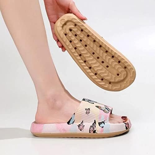 Папучи од жирафа за жени за жени, сандали влечки модерни влечки луксузни папучи чевли за жени леопард куќи влечки за жени