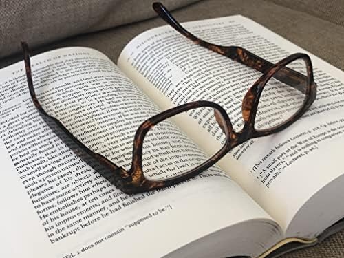 4 пакет класични очила за читање на сина светлина - читатели отпорни на гребење за мажи и жени