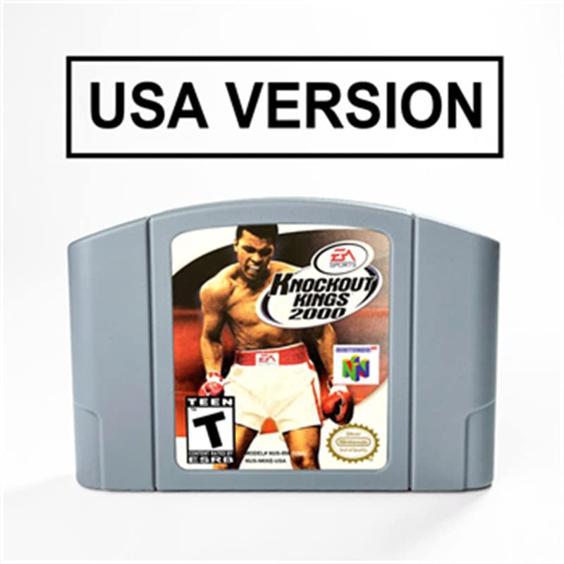 Knockout Kings 2000 за 64 битни игри кертриџ USA верзија NTSC формат