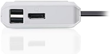 IOGEAR KVM 2-Порта 4K USB-C Прекинувач Со Излез DisplayPort-GCS72CC