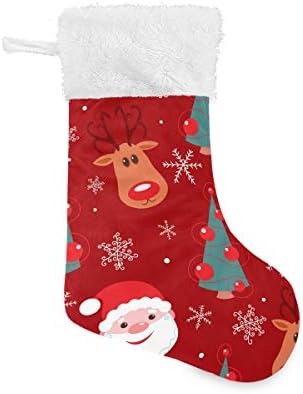 Пимилагу Божиќно дрво Дено дрво Божиќни чорапи 1 пакет 17,7 , виси чорапи за Божиќна декорација