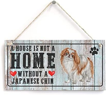Loversубители на кучиња го цитираат знакот Лабрадор ретривер Куќата не е дом без куче смешно дрво кучиња знак за кучиња Меморијална плакета рустикална