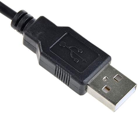 Хамзисекси 2.0 USB до DC4.0x1.7mm за полнач за напојување на кабел за напојување компјутерски лаптоп кабел компатибилен со Sony PlayStation