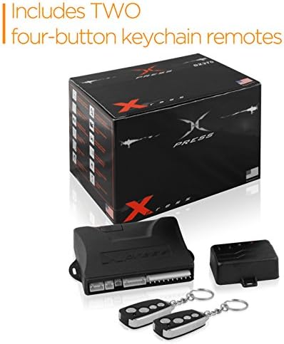 XO Vision DX382 Универзален Алармен Систем За Автомобили Со Два Далечински Управувачи Со 4 Копчиња