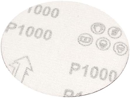 X-dree 4inch dia abrasivesing sharcing floocking Sundpaper Sheet Disc 1000 Grit 50 парчиња (Disco de lija de papel de lija de lija abrasiva