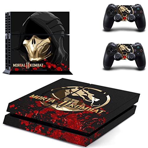 За PS5 Disc - игра Ninja Mortal Најдобра војна Комбат x PS4 или PS5 налепница за кожа за PlayStation 4 или 5 конзола и контролори Декал Винил ДУЦ