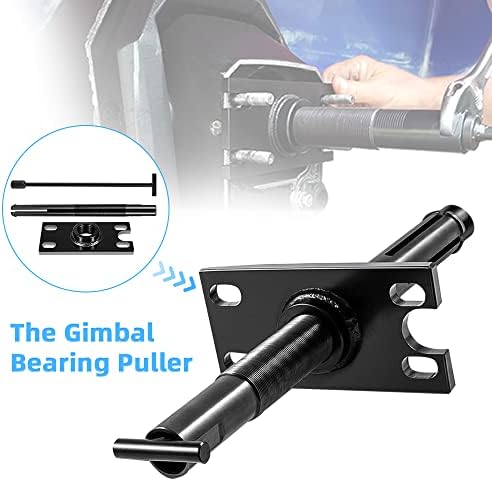Puller Gimbal Leaber Gimbal, алатка за инсталирање на лежишта, бродо алфа, Браво, OMC Gimbal Leager Leager Отстранувач, Општа алатка за усогласување на моторот за влечење со тешки лежишта
