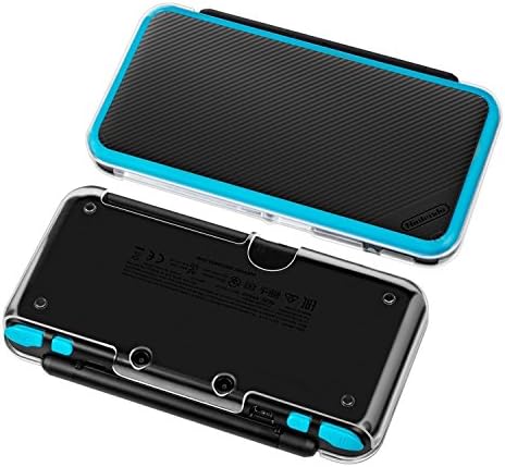 Younik NEW NS 2DS XL Case Ultra Clear Crystal Transparents Hard Shell Protective Chage Cover Skin for NS NEW 2DS XL 2017