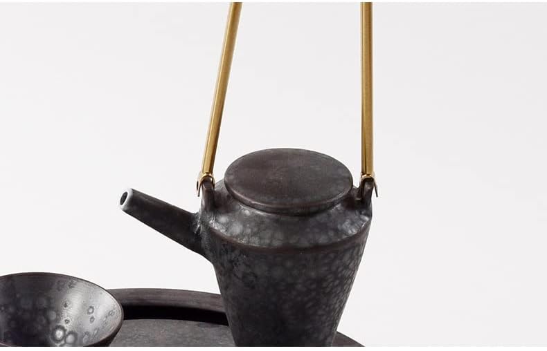 Feer Teapot Teacup Постави керамички чај сет комбинација чајска соба декорација мека декорација (боја: а, големина
