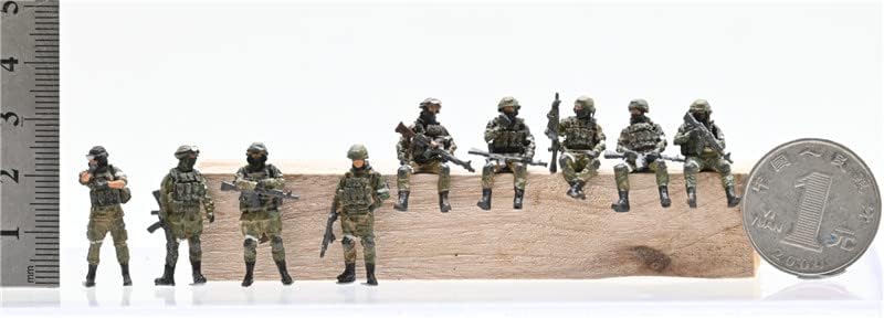 3R руски 9 војници бројки 1/72 ABS војник претходно изграден модел