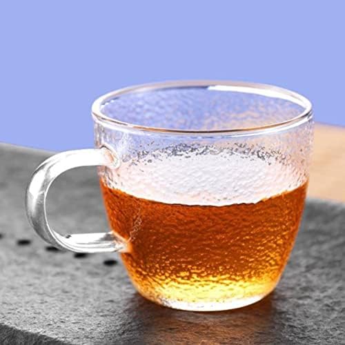 Бестонзон Стакло Чај чаша 2 парчиња Чаша Транспарентно Кафе Вода Мали Додатоци Чај Стакло Кригла Со Рачка Вода Стакло